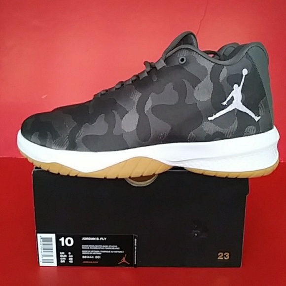 jordan b fly red camo